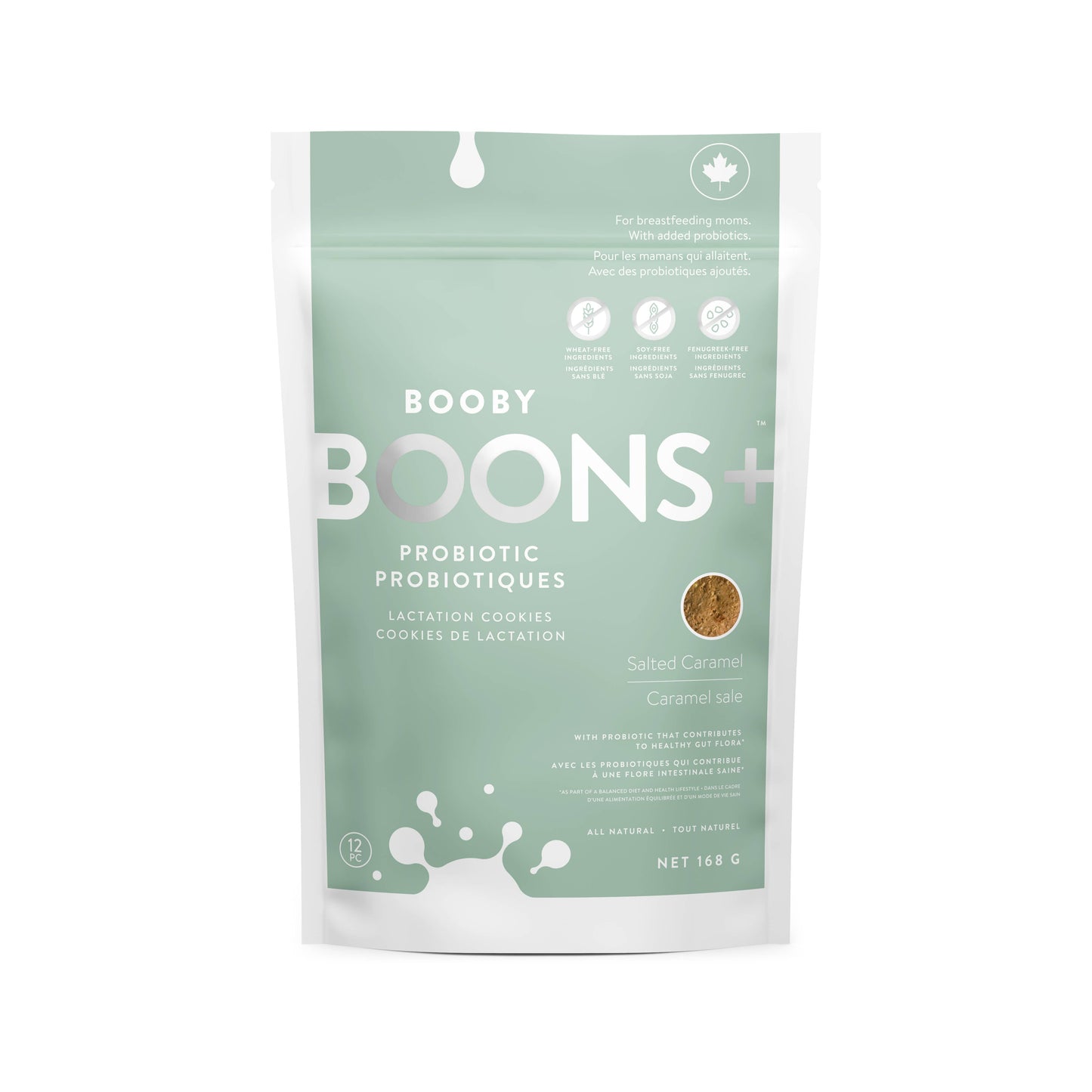 Booby Boons- Probiotic Lactation Cookies (Salted Caramel)