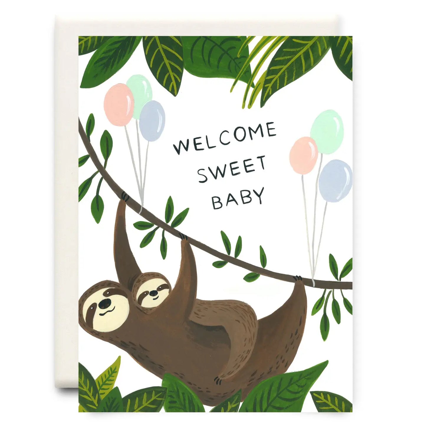 Welcome Baby (Sloth)