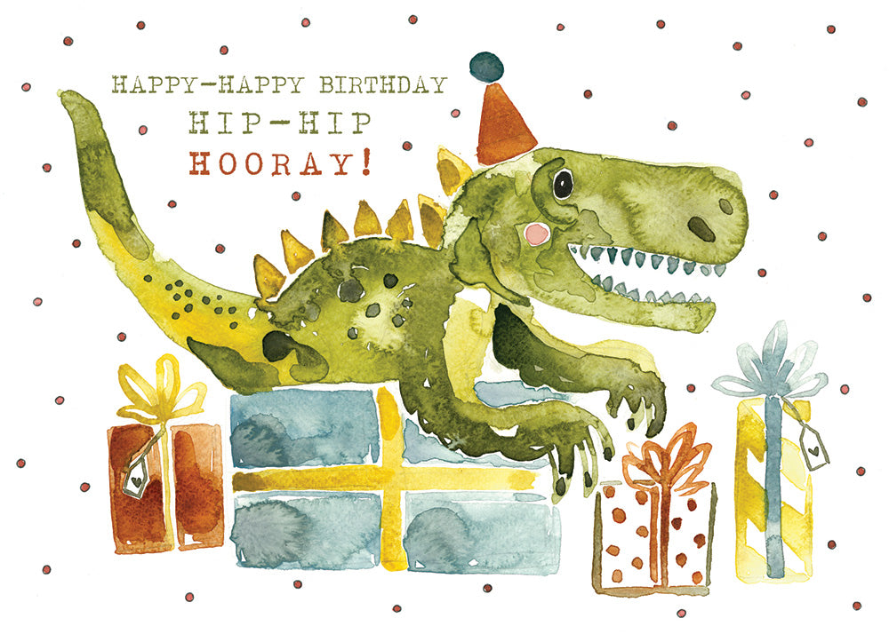 Dinosaur Birthday Card - Stephanie Reniere